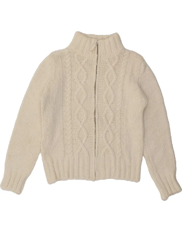 BENETTON Womens Cardigan Sweater UK 16 Large White Women's fashion sweaters sale