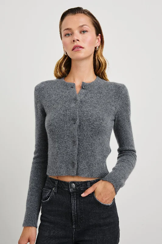 MATILDA SWEATER - CHARCOAL Comfortable sweaters for all seasons