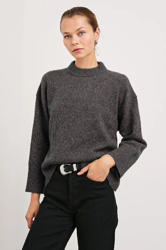 MIRANDA SWEATER - THUNDER Chunky knit sweaters