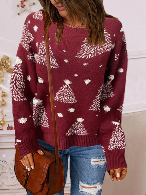 FZ Women's pullover Christmas knitted sweater Best sweaters for fall