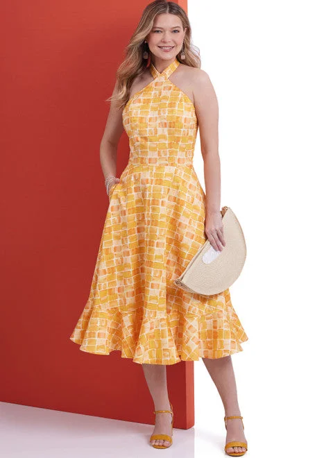 Butterick Dress B6942 Versatile midi dresses for all occasions