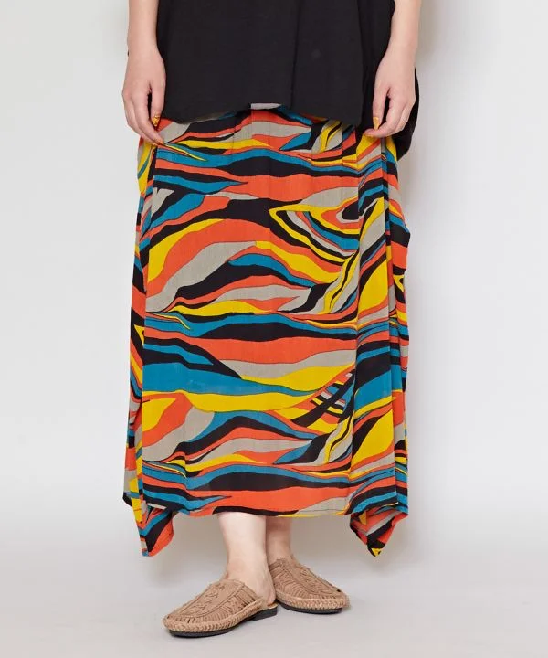 Rayon Crepe Skirt Velvet unclassified skirts