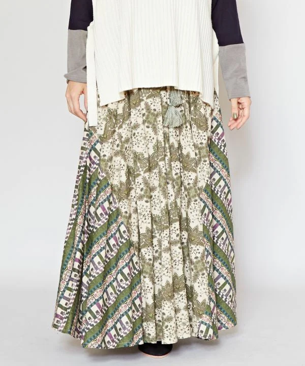 Indian Traditional Pattern Printed Skirt Discounted unclassified skirts