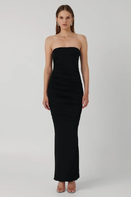 Avevia Maxi Dress - Black Affordable maxi dresses