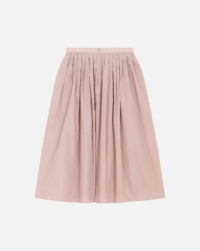 SHAPE MEMORY TAFFETA PETTICOAT High-low unclassified skirts