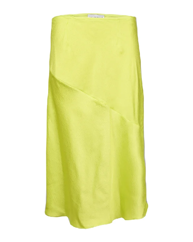 Koi Silk Neon Skirt A-line unclassified skirts