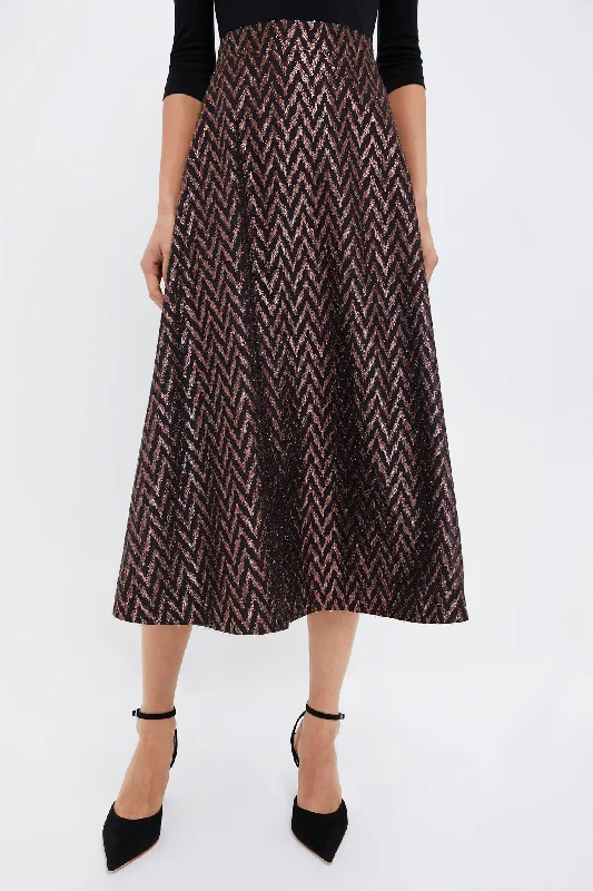 Metallic Ikat Sierra Skirt Date night unclassified skirts