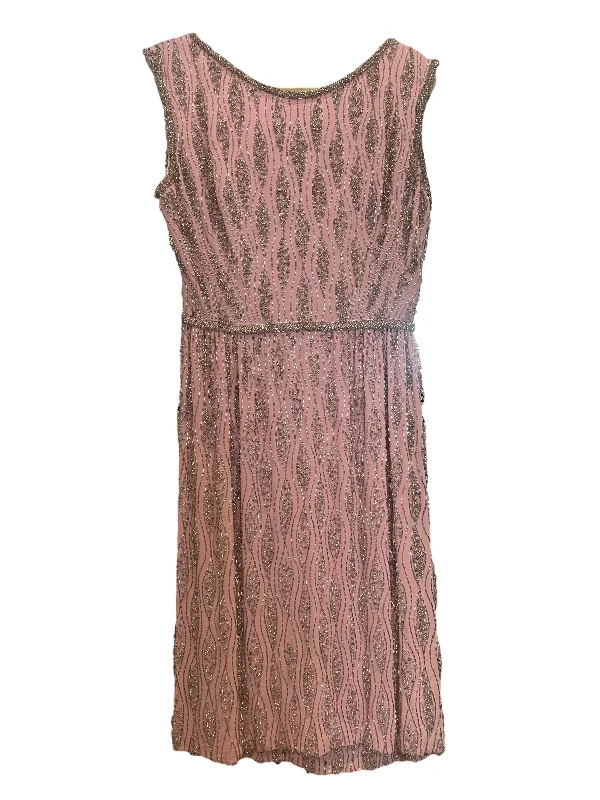 1960's Pink Beaded Dress by Ivey Wade Office unclassified dresses