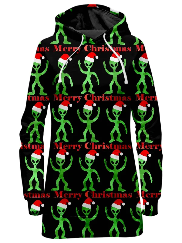 Alien Christmas Hoodie Dress Breathable unclassified dresses