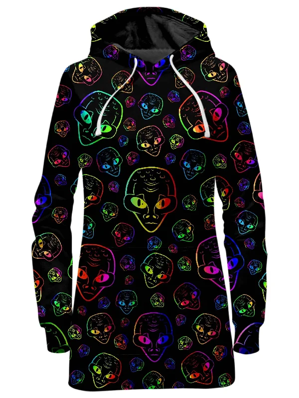 Alien Invasion Hoodie Dress Graduation unclassified dresses