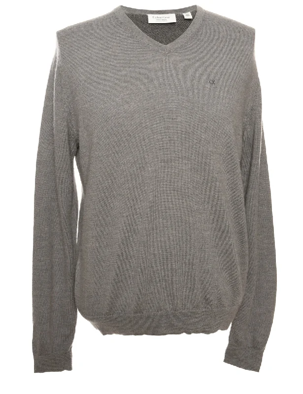 Calvin Klein Merino Wool Jumper - M Affordable unclassified dresses