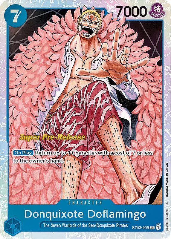 Donquixote Doflamingo [Super Pre-Release Starter Deck: The Seven Warlords of the Sea] Beach unclassified dresses