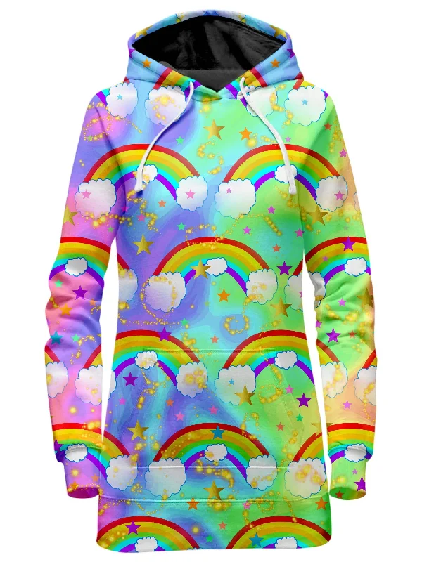 Dreaming of Rainbows Hoodie Dress Lounge unclassified dresses