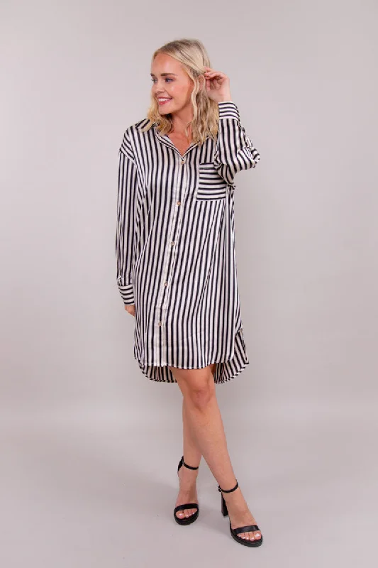 Elise Striped Dress Elegant unclassified dresses