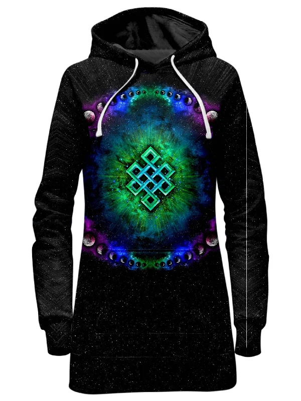 Endless Cosmos Hoodie Dress Chic unclassified dresses