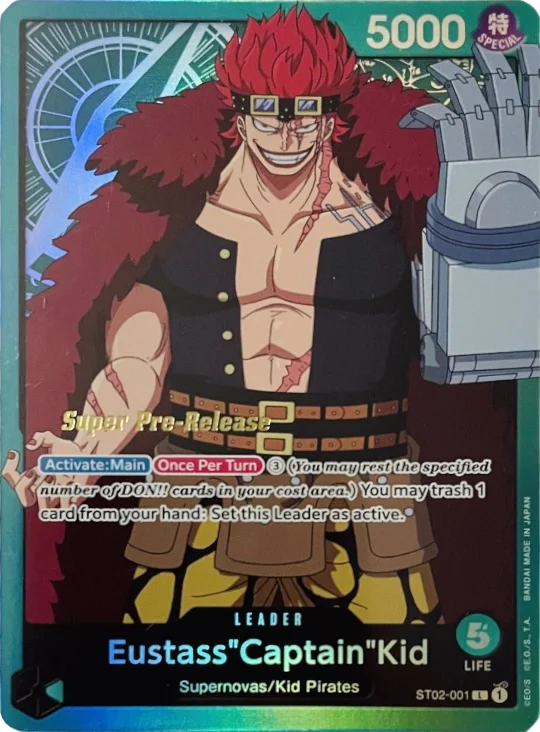 Eustass"Captain"Kid (001) [Super Pre-Release Starter Deck: Worst Generation] Lounge unclassified dresses