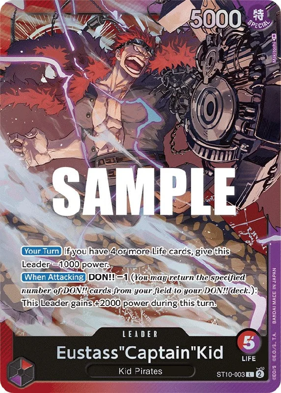 Eustass"Captain"Kid [Ultimate Deck - The Three Captains] Popular unclassified dresses