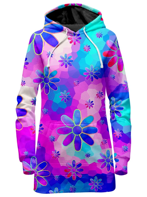 Flower Power Journey Hoodie Dress Open-back unclassified dresses