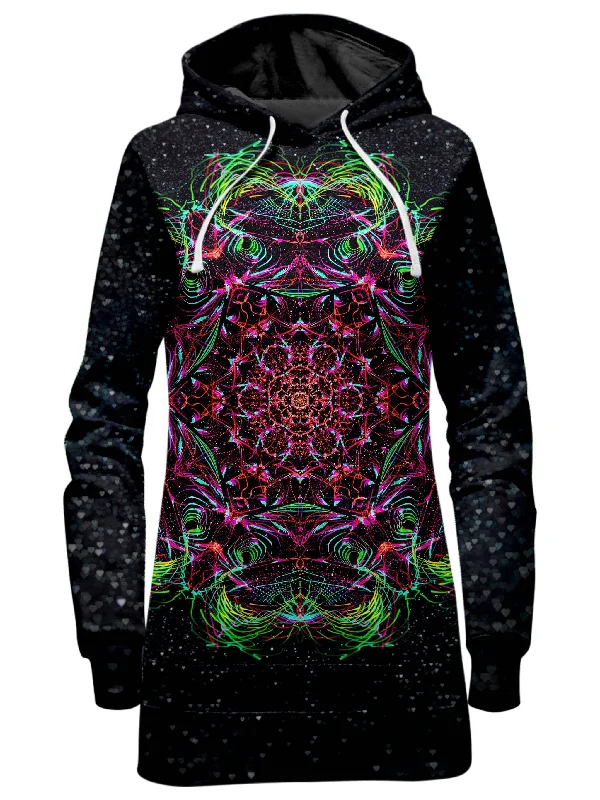 Galactic Portal Hoodie Dress A-line unclassified dresses