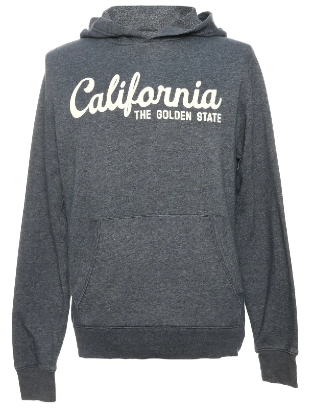 Grey California Hoodie - M Neutral tone unclassified dresses