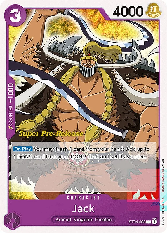 Jack [Super Pre-Release Starter Deck: Animal Kingdom Pirates] High-low unclassified dresses