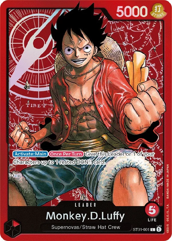 Monkey.D.Luffy (001) [Starter Deck: Straw Hat Crew] Wrap unclassified dresses