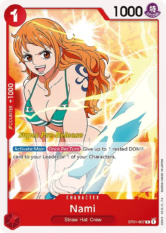 Nami [Super Pre-Release Starter Deck: Straw Hat Crew] Trendy unclassified dresses