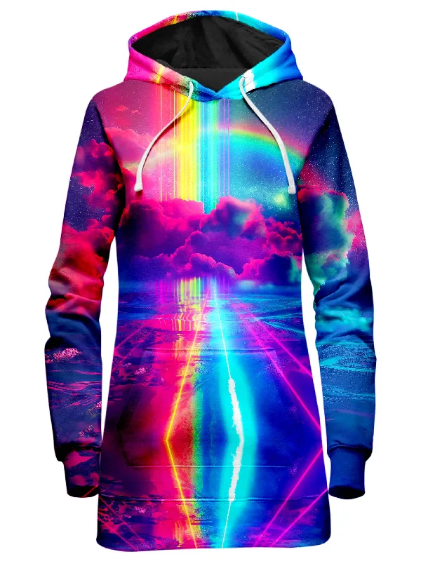 Nexus Rainbow Hoodie Dress Unique unclassified dresses