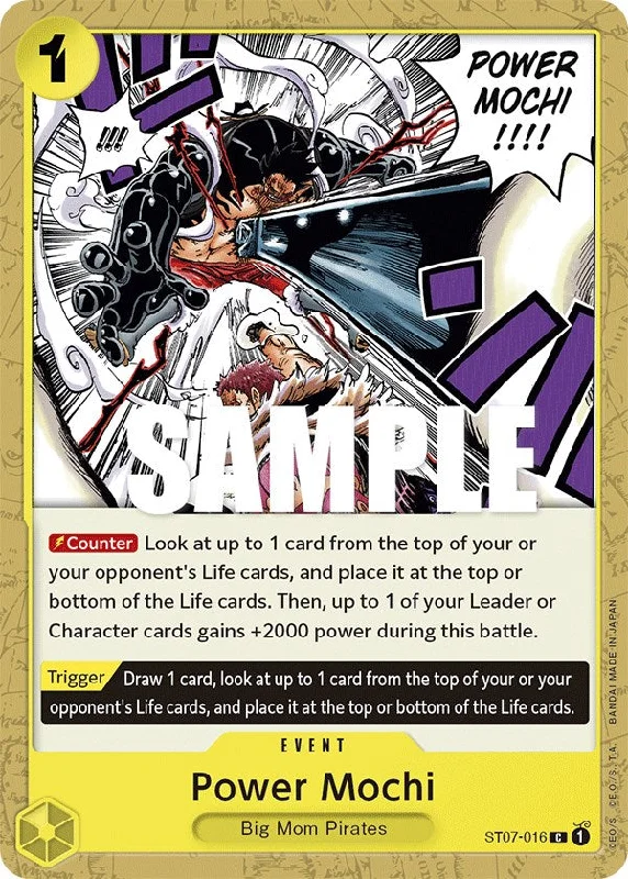 Power Mochi [Starter Deck: Big Mom Pirates] Chic unclassified dresses