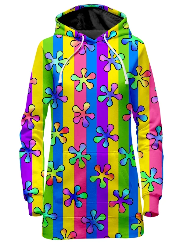 Psychedelic 60s Hoodie Dress Engagement unclassified dresses