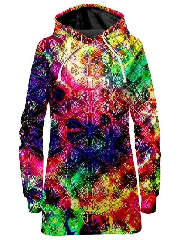 Psychedelic Flow Hoodie Dress Beaded unclassified dresses