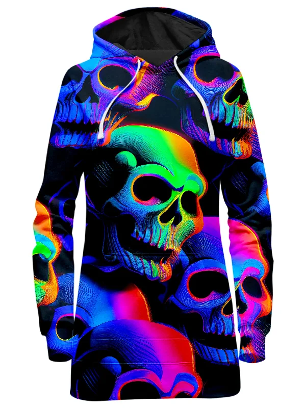 Psychedelic Nightmare Hoodie Dress Lounge unclassified dresses