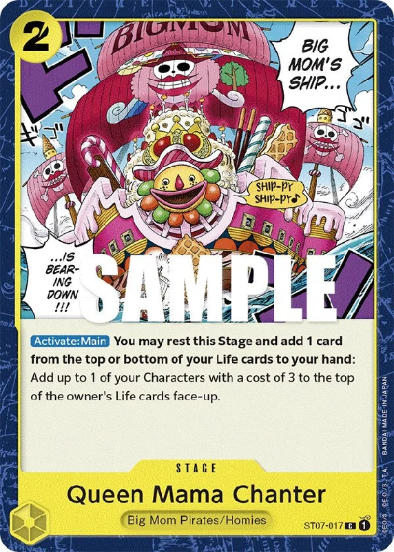 Queen Mama Chanter [Starter Deck: Big Mom Pirates] Open-back unclassified dresses