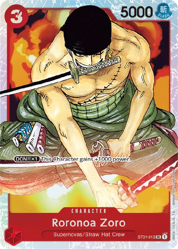 Roronoa Zoro [Starter Deck: Straw Hat Crew] Short unclassified dresses