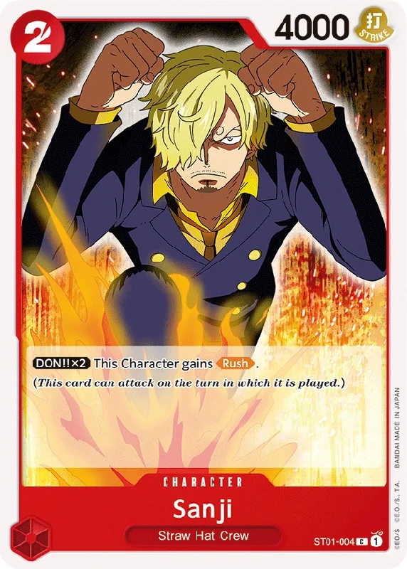 Sanji [Starter Deck: Straw Hat Crew] Petite unclassified dresses