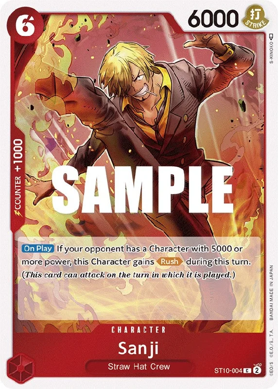 Sanji [Ultimate Deck - The Three Captains] Monochrome unclassified dresses