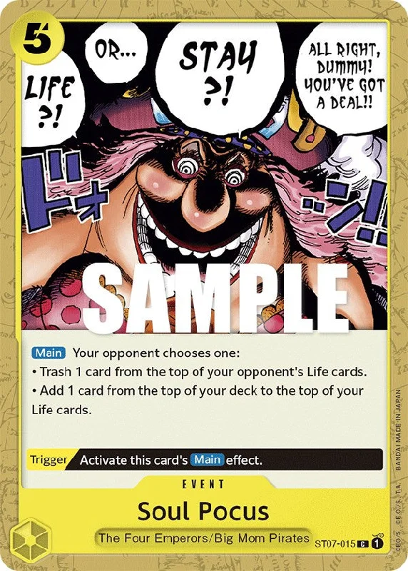 Soul Pocus [Starter Deck: Big Mom Pirates] Holiday unclassified dresses