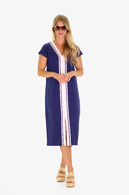 The Luella Dress in Royal Navy Sleeveless unclassified dresses