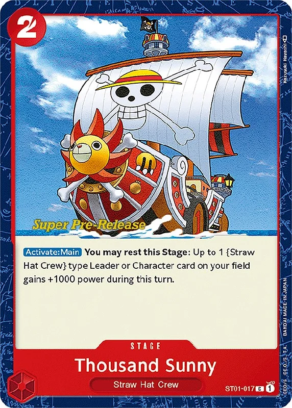 Thousand Sunny [Super Pre-Release Starter Deck: Straw Hat Crew] Designer unclassified dresses