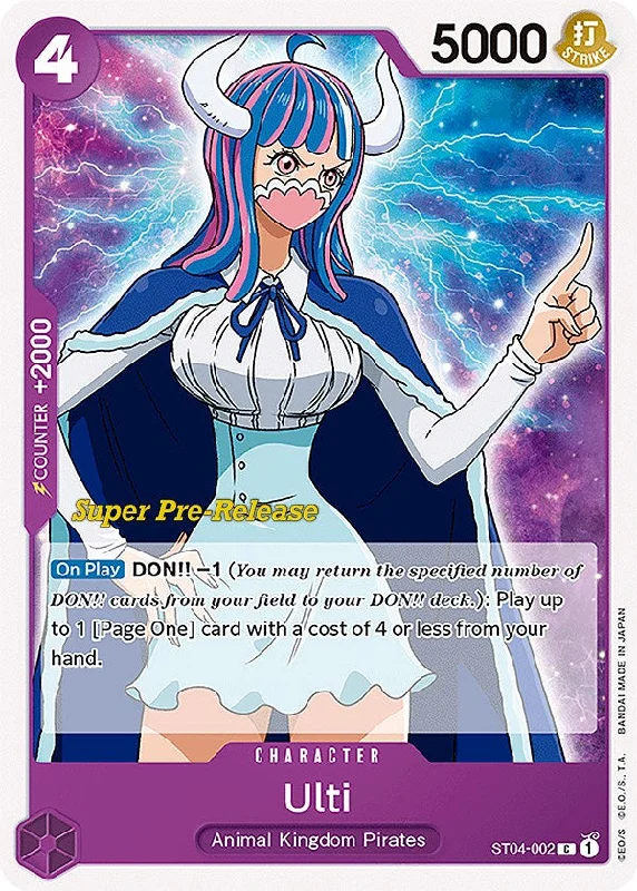 Ulti [Super Pre-Release Starter Deck: Animal Kingdom Pirates] Everyday wear unclassified dresses