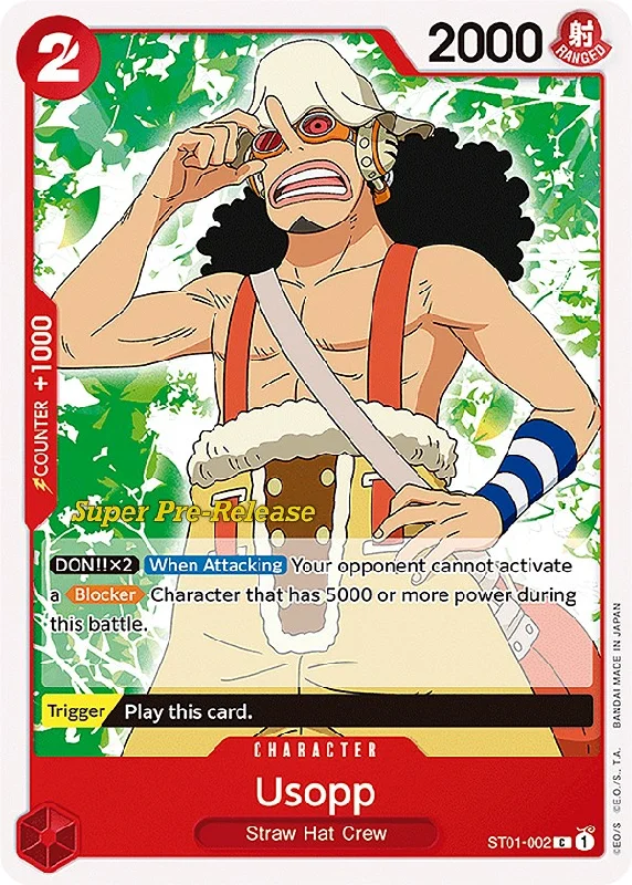 Usopp [Super Pre-Release Starter Deck: Straw Hat Crew] Chic unclassified dresses