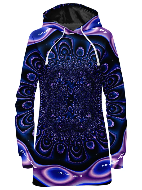 Vivid Warp Hoodie Dress Y2K unclassified dresses