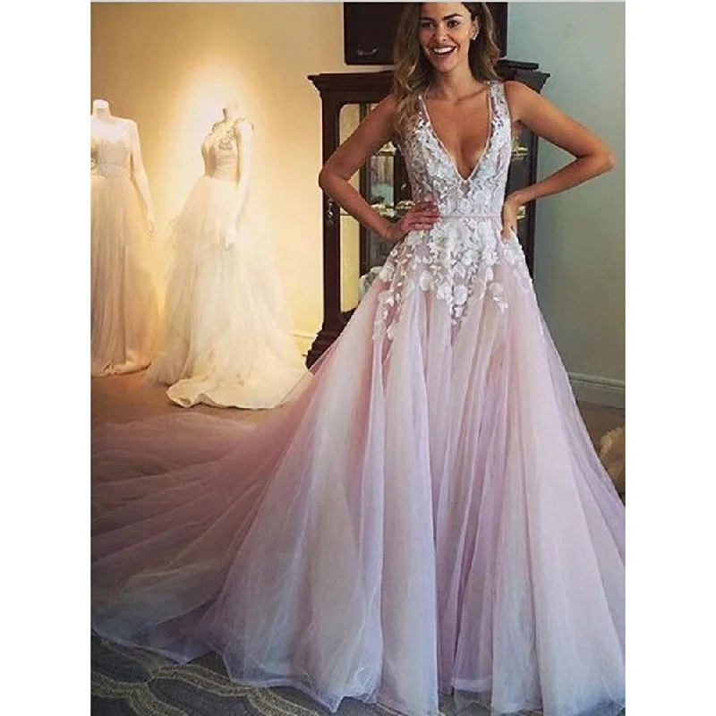 Siaoryne LP0829  Sexy V Neck elegant Tulle Prom Gown Lace Long Vestido De Festa 2018 Button-front Maxi Skirt