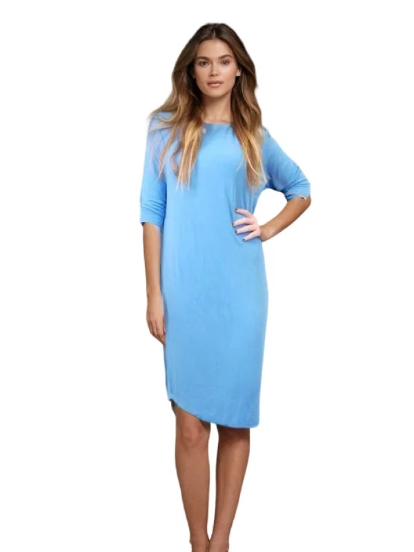 Hard Tail Dip Hem Tshirt Dress CREP-32 Summer Shirt Dress