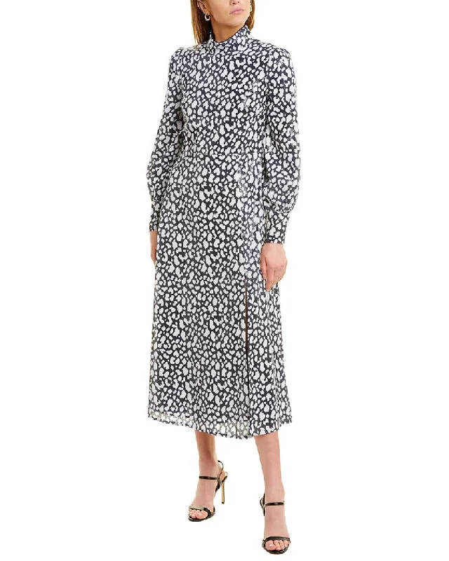 Olivia Rubin Maddie Midi Dress Polka Dot Midi